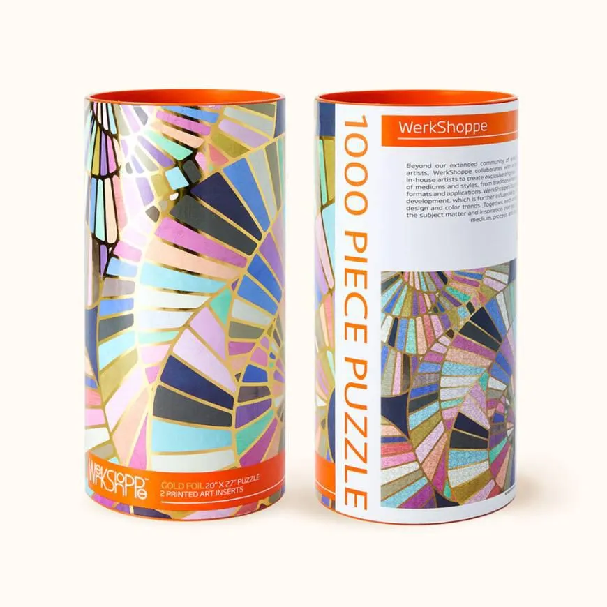 Rompecabezas Escaleras Dorado 1000 Piezas