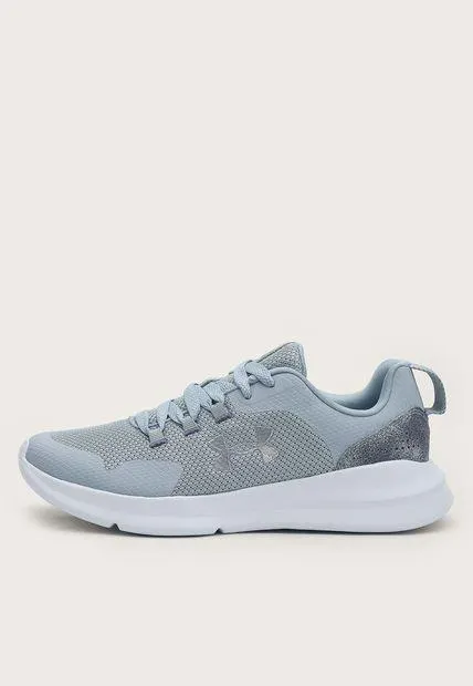 Tenis Running Gris-Plateado-Blanco UNDER ARMOUR Essential Printed
