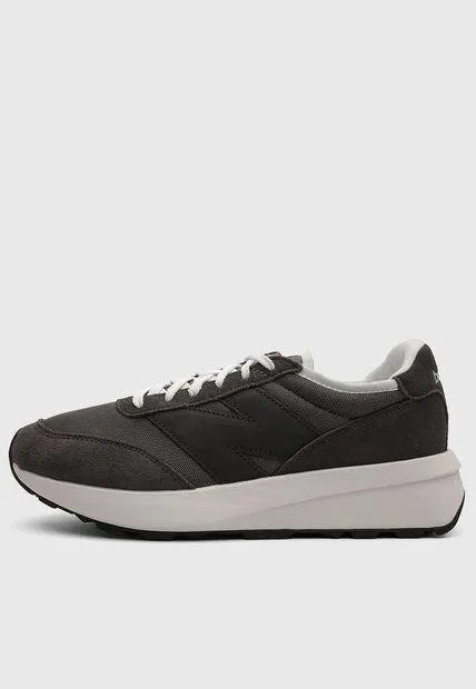 Tenis new balance 370 Gris Oscuro