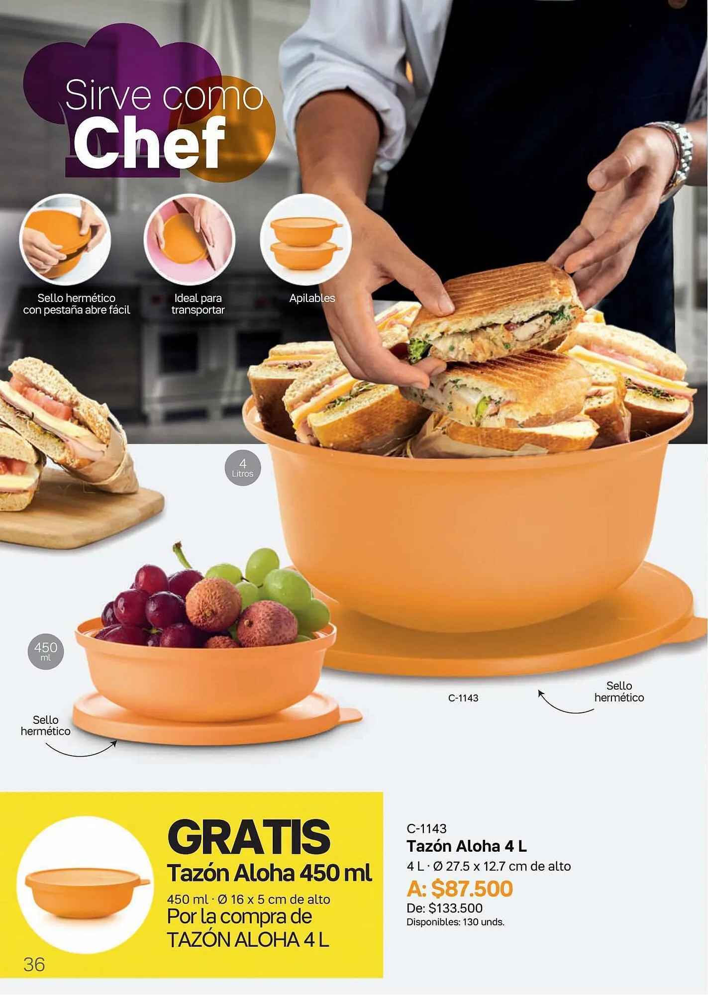 Catalogo de Catálogo Tupperware 8 de septiembre al 5 de octubre 2023 - Pag 36