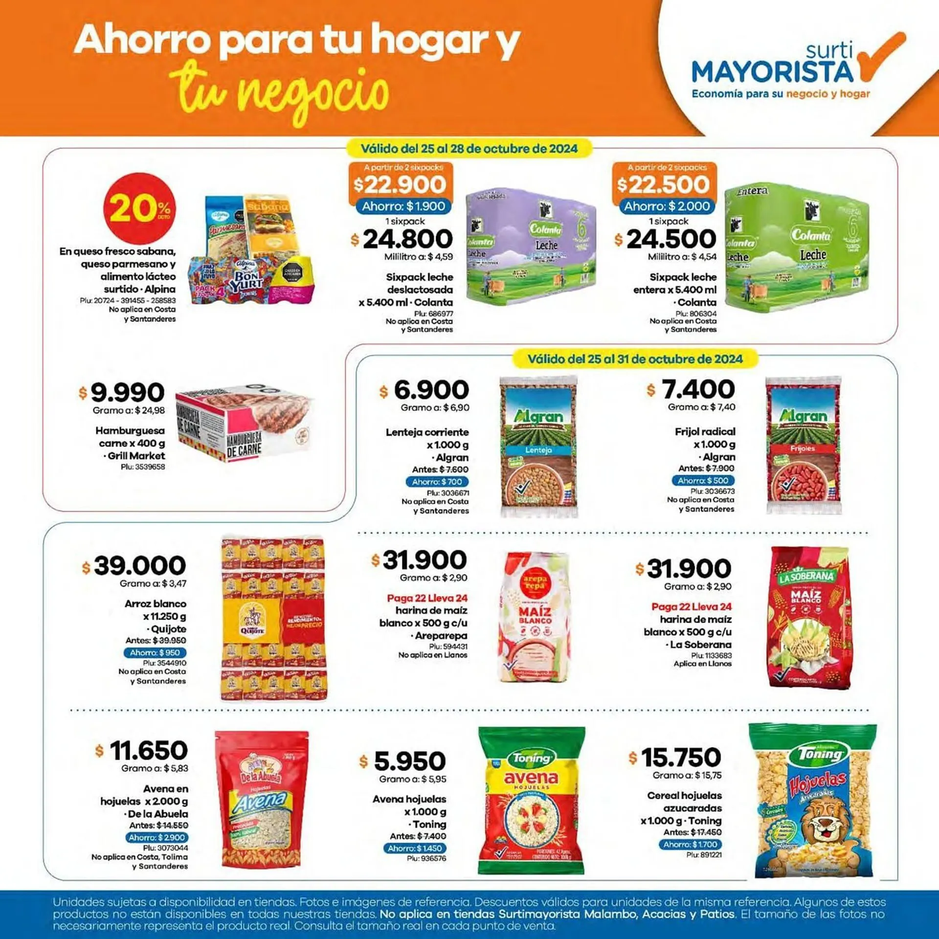 Catalogo de Catálogo Surtimayorista 25 de octubre al 28 de octubre 2024 - Pag 5