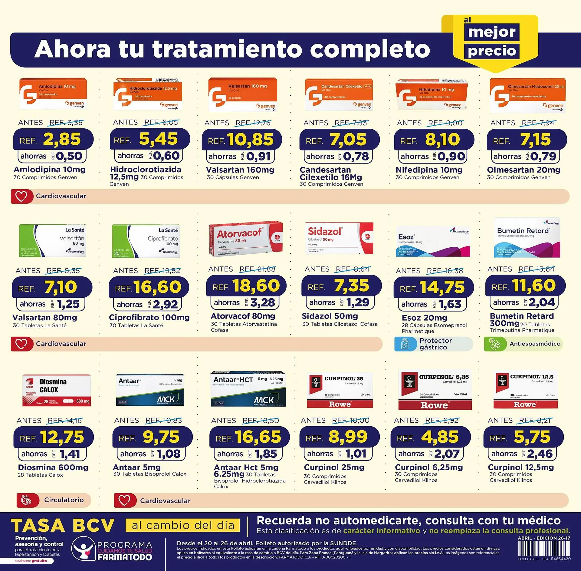 Catalogo de Catálogo FarmaTodo 20 de abril al 26 de abril 2026 - Pag 12