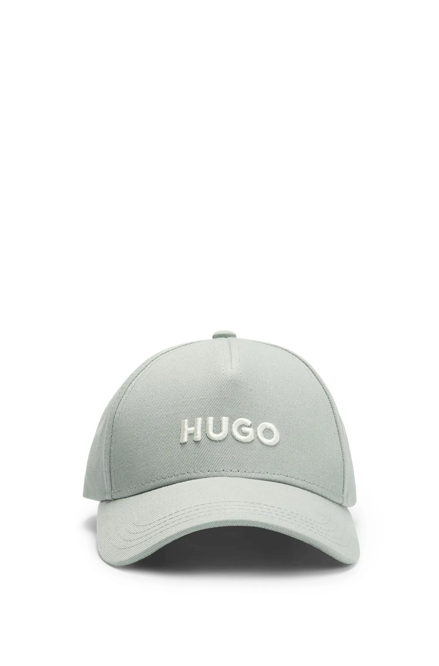 Gorra De Algodón Con Logo Bordado Hombre