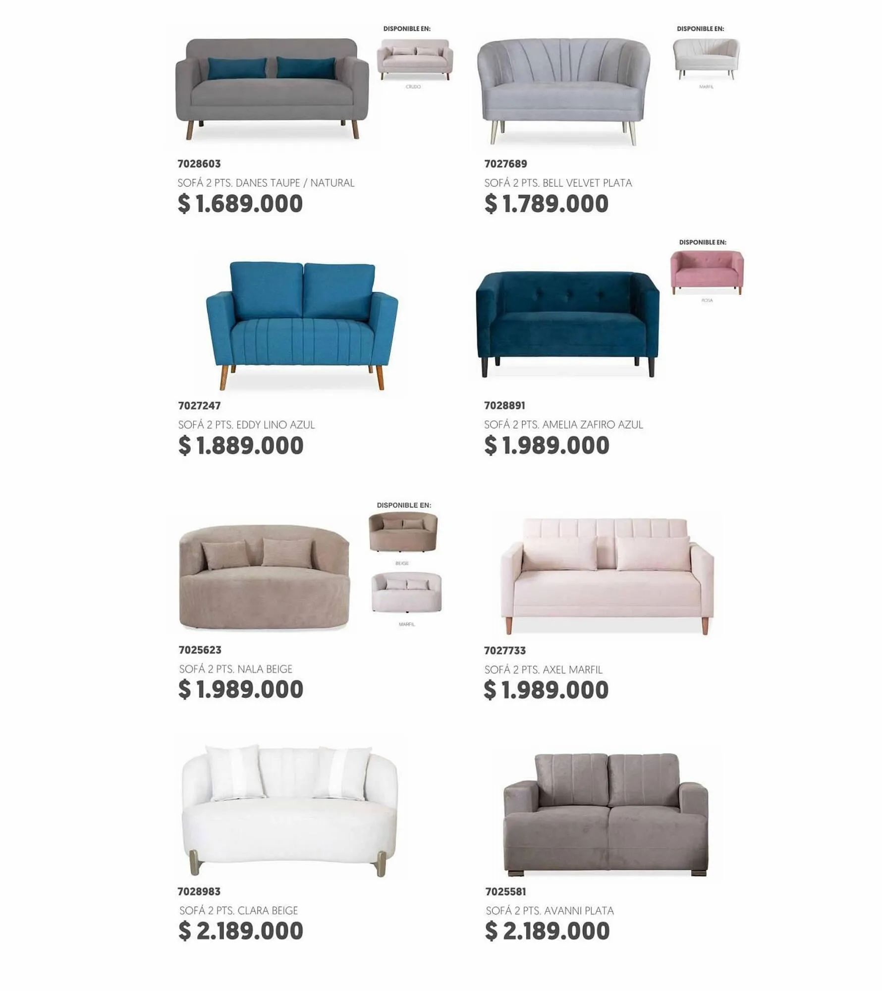 Catalogo de Catálogo Muebles Jamar 13 de septiembre al 31 de diciembre 2023 - Pag 4