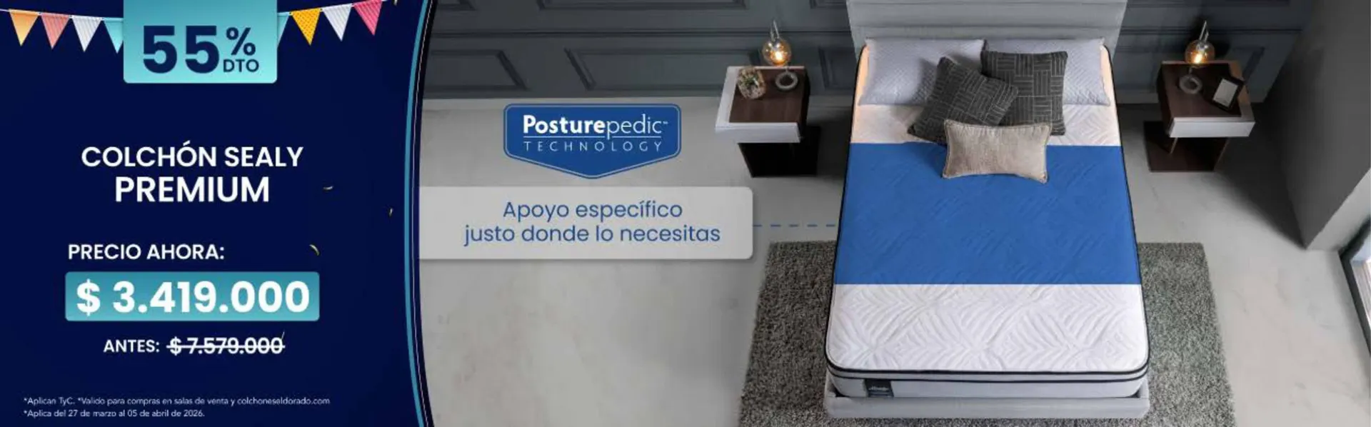 Catalogo de Catálogo Colchones El Dorado 30 de marzo al 6 de abril 2026 - Pag 5