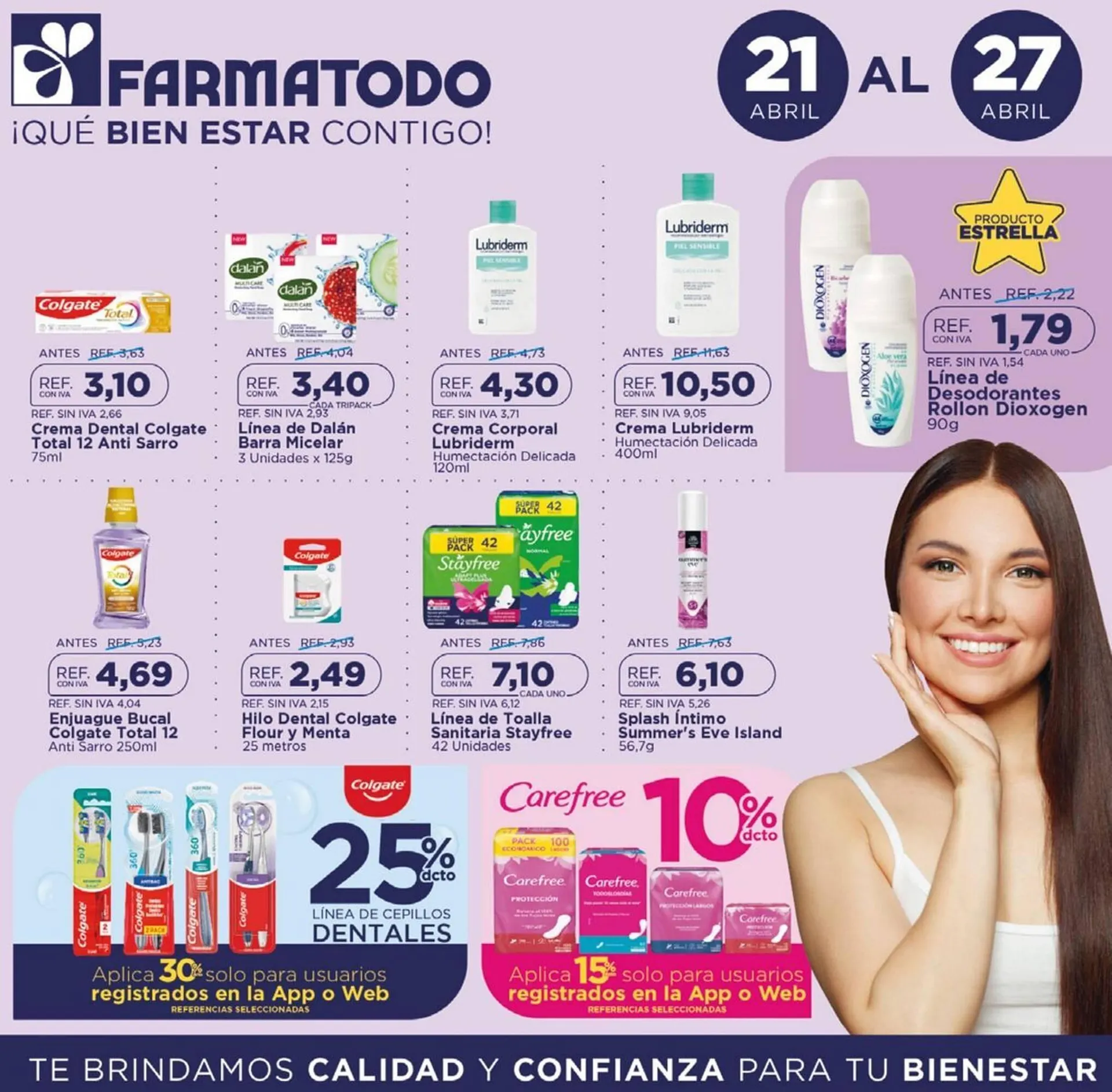 Catalogo de Catálogo FarmaTodo 22 de abril al 27 de abril 2025 - Pag 1