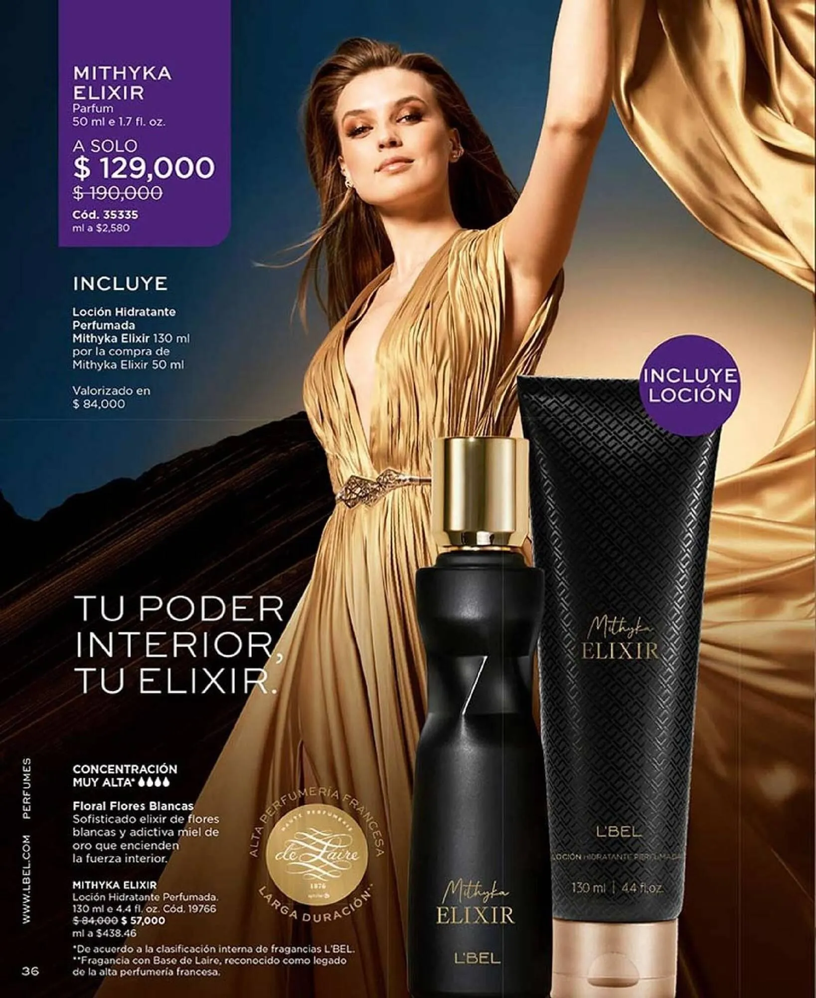 Catalogo de Catálogo L'bel 25 de marzo al 30 de abril 2025 - Pag 36