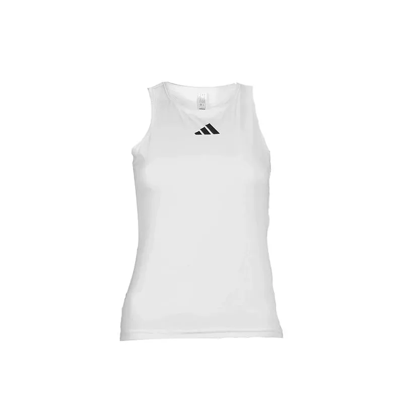 Blusa Adidas Casual Dama Club Tank Blanco