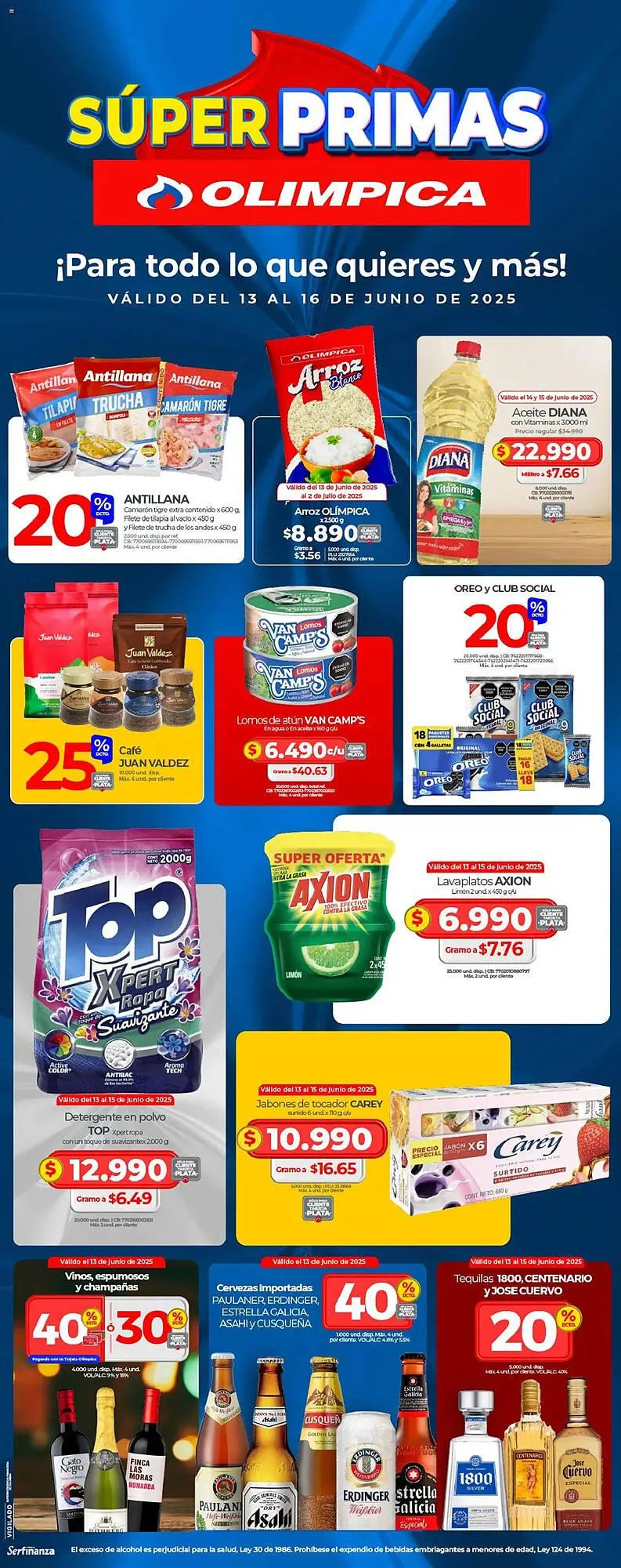 Catalogo de Catálogo Olímpica 13 de junio al 16 de junio 2025 - Pag 1
