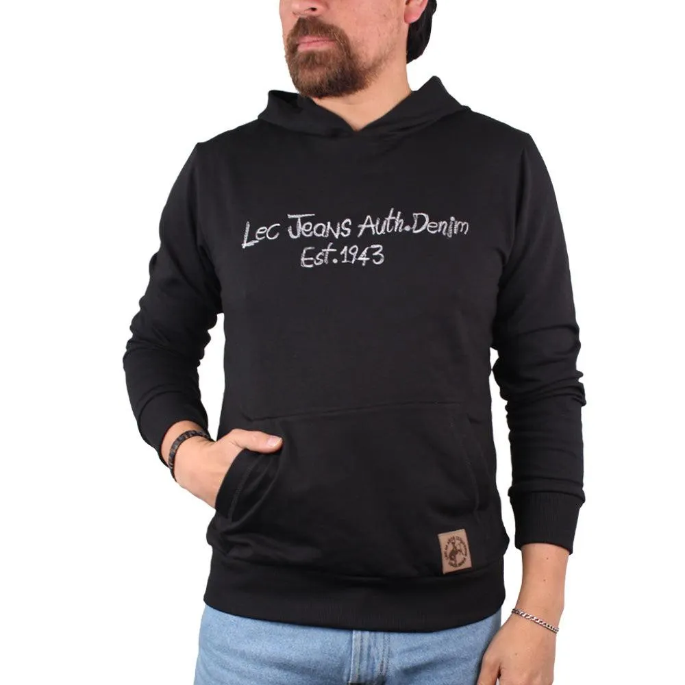 Buzo Con Capota 80´S Lec Lee Negro