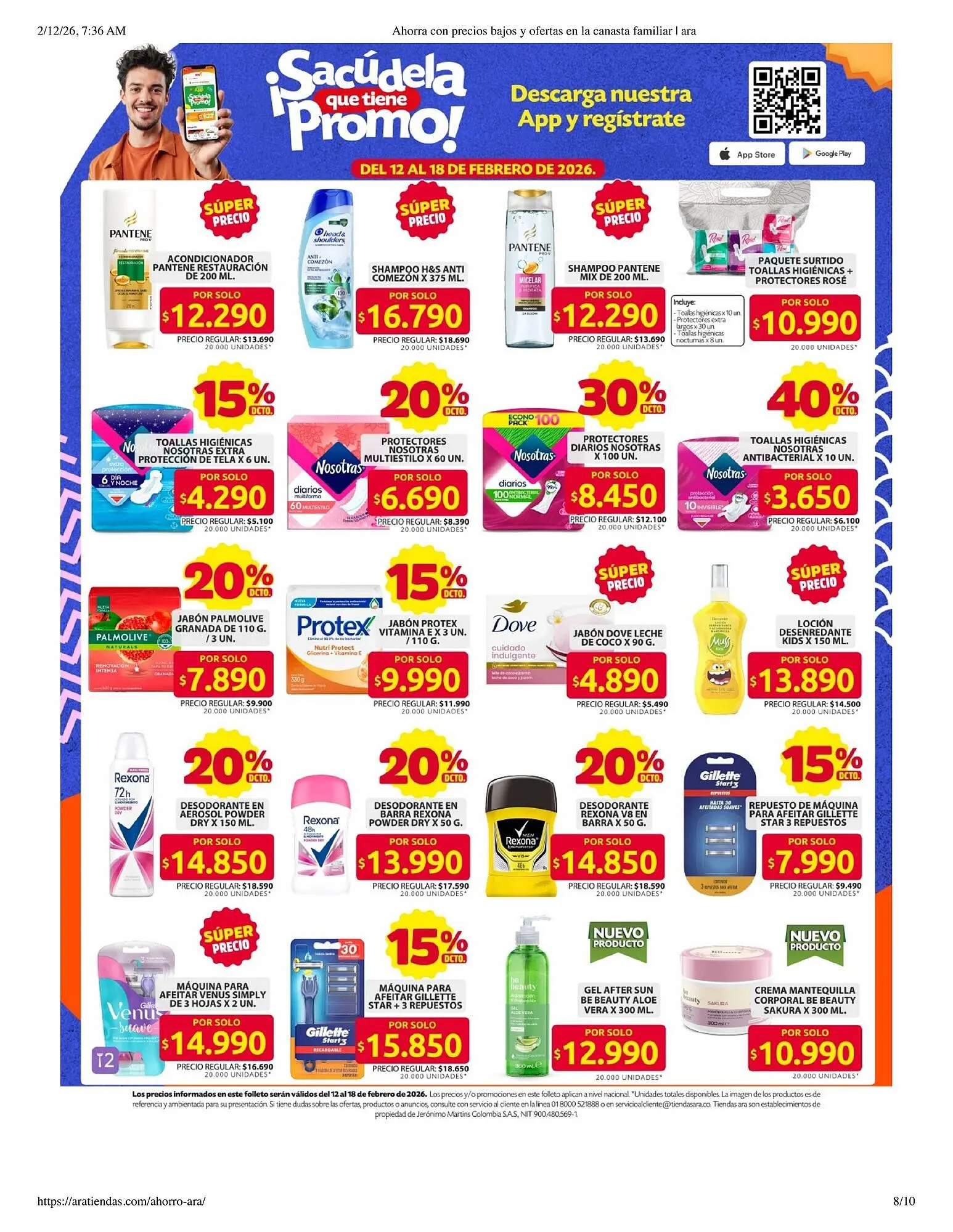 Catalogo de Catálogo Ara 12 de febrero al 18 de febrero 2026 - Pag 8