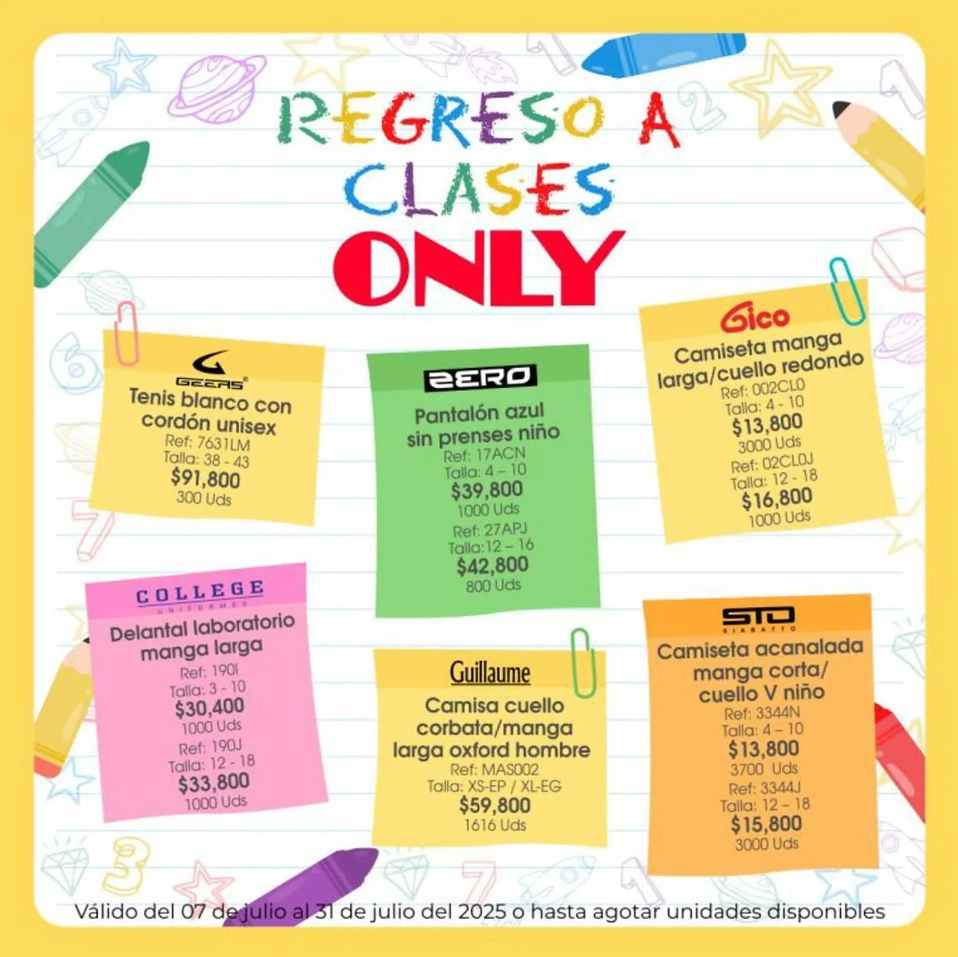 Catálogo Almacenes Only - 1