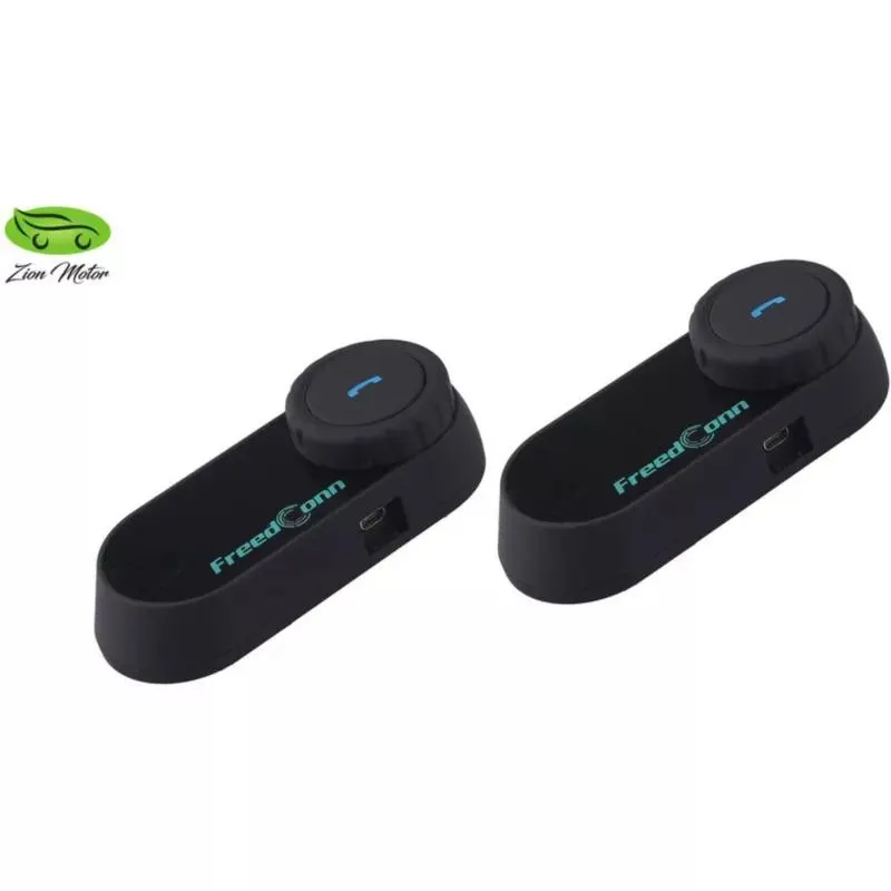 Intercomunicador x2 bluetooth t-com vb 800mts radio fm moto