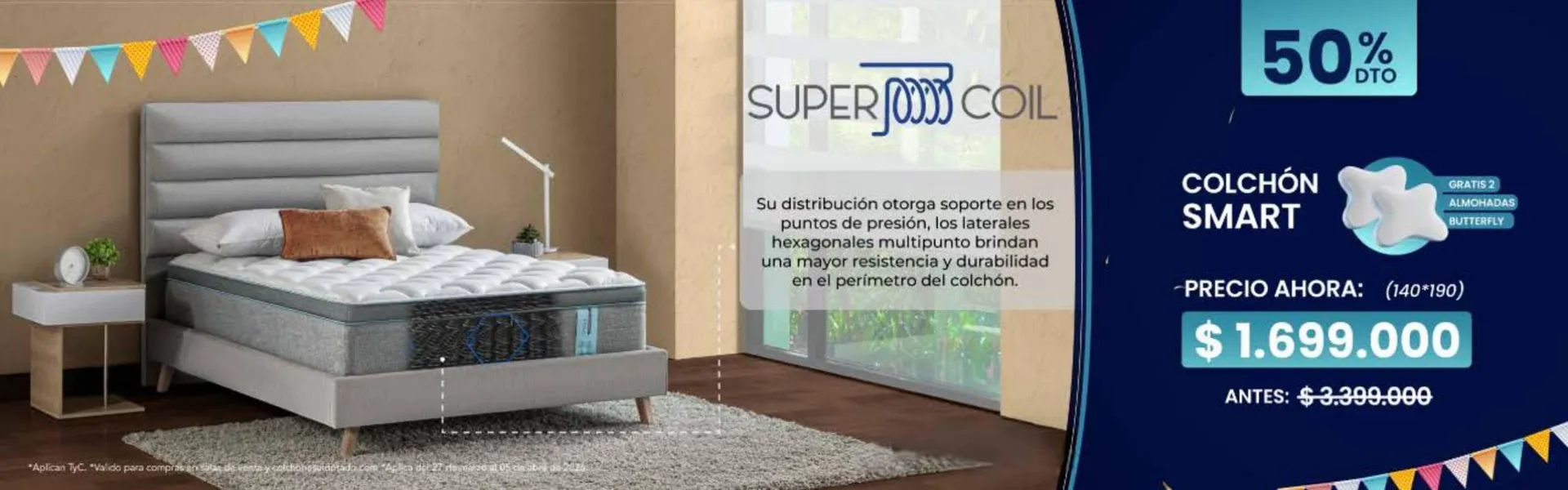 Catalogo de Catálogo Colchones El Dorado 30 de marzo al 6 de abril 2026 - Pag 2