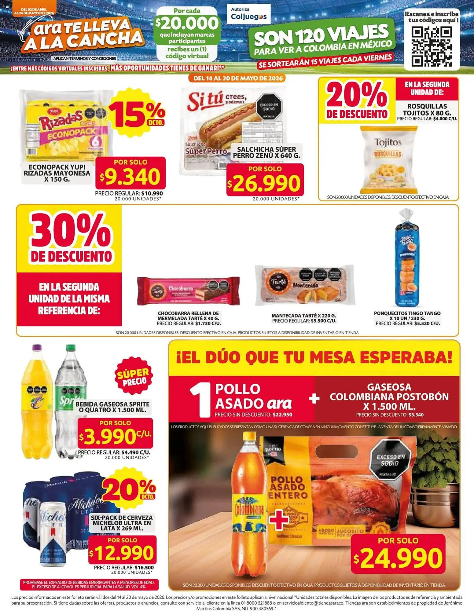 Catalogo de Catálogo Ara 14 de mayo al 21 de mayo 2026 - Pag 8