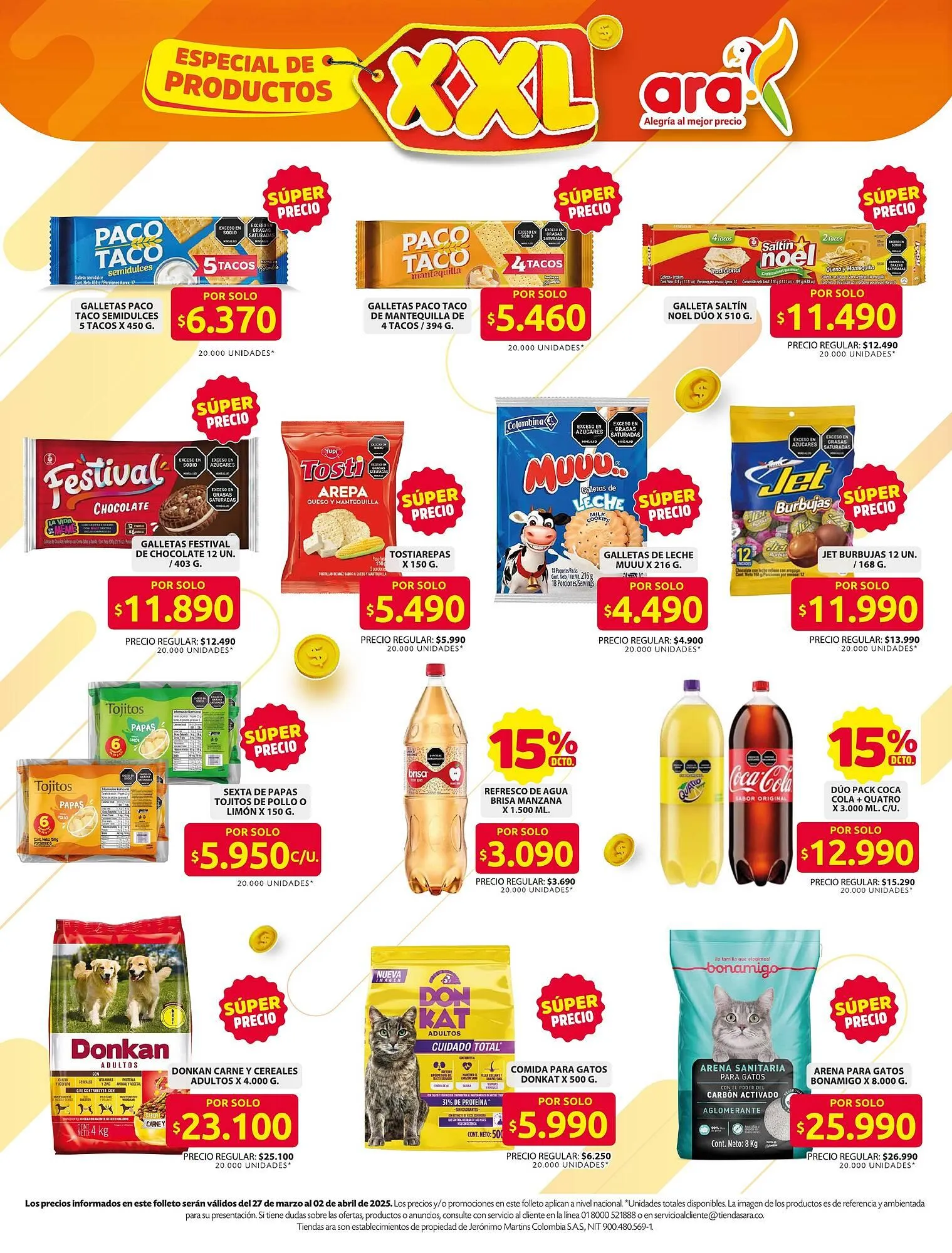 Catalogo de Catálogo Ara 27 de marzo al 2 de abril 2025 - Pag 3