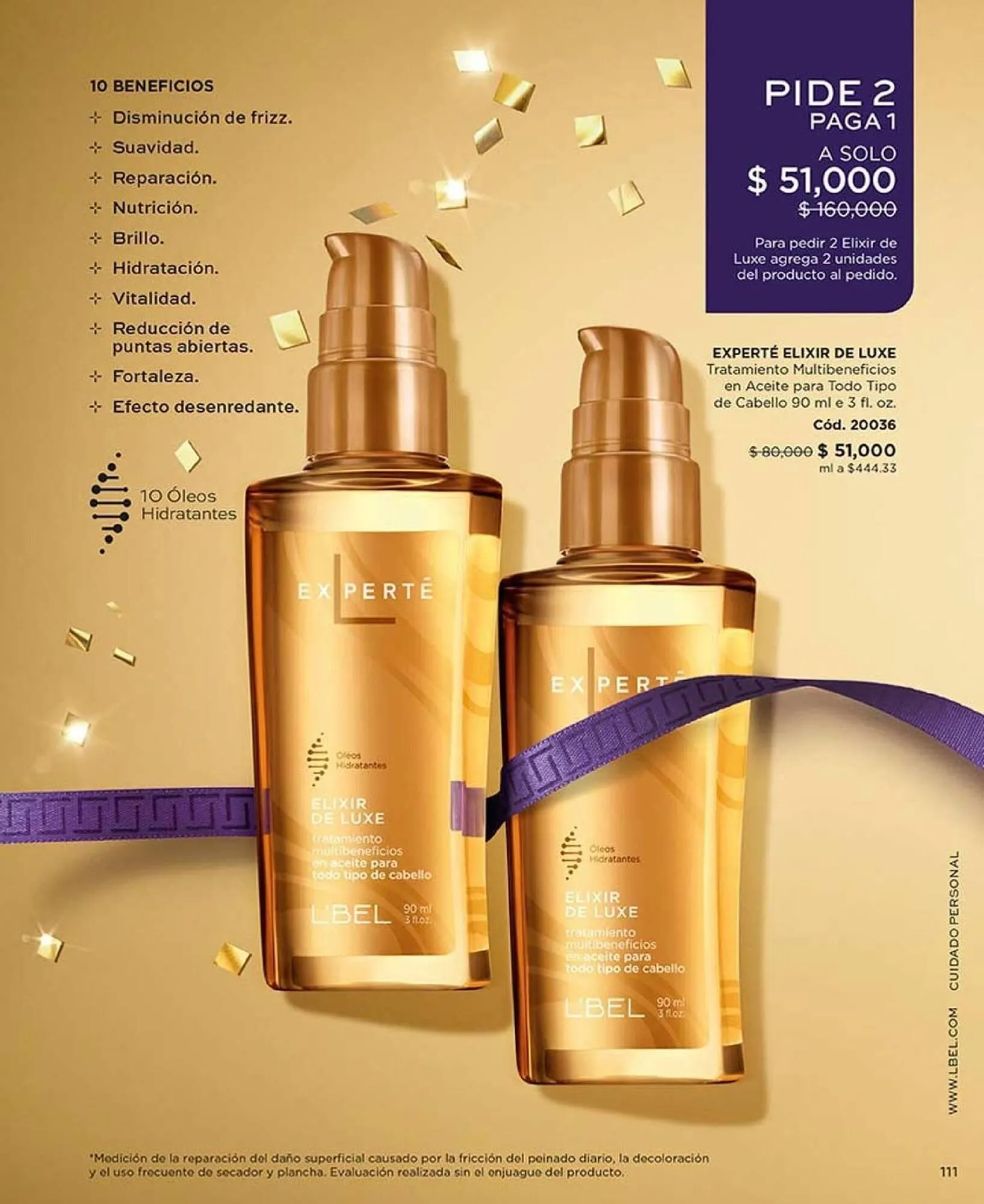 Catalogo de Catálogo L'bel 25 de marzo al 30 de abril 2025 - Pag 111