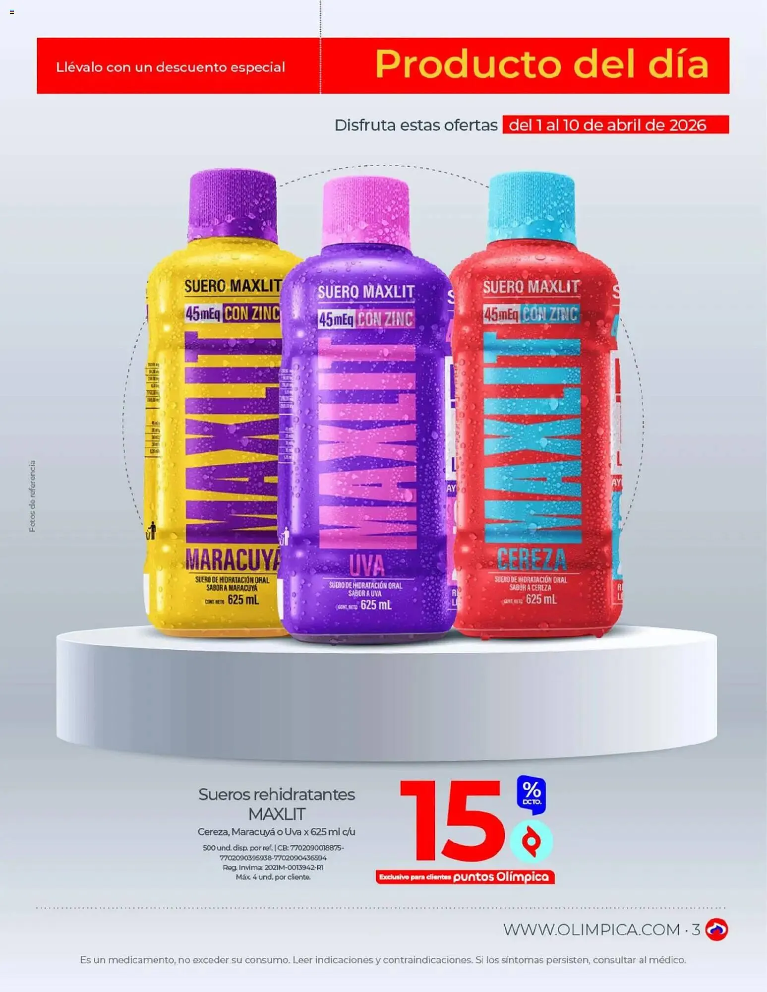 Catalogo de Catálogo Olímpica 1 de abril al 1 de mayo 2026 - Pag 3