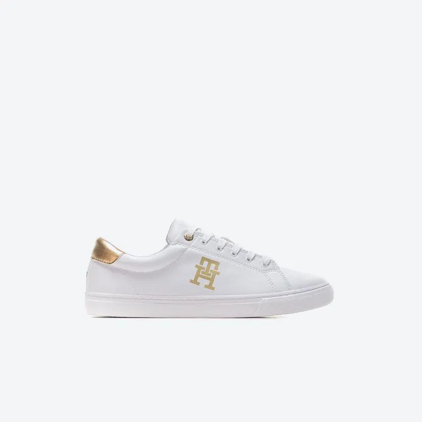 Tenis Casuales Mujer Tommy Shoes Td4d Blanco