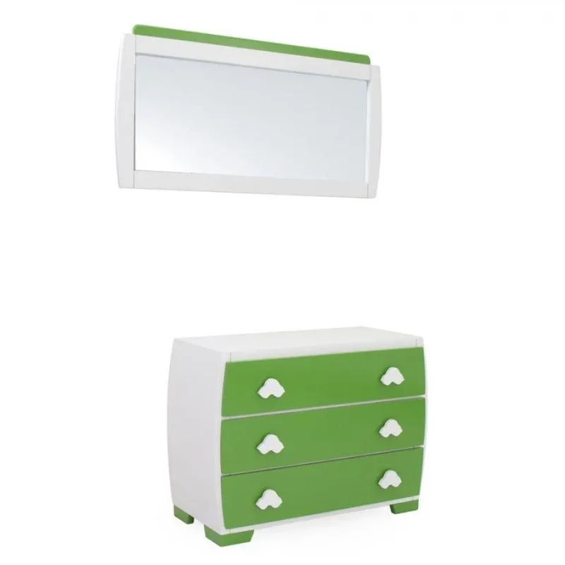 MARCO ESPEJO IBG INFANTIL VERDE