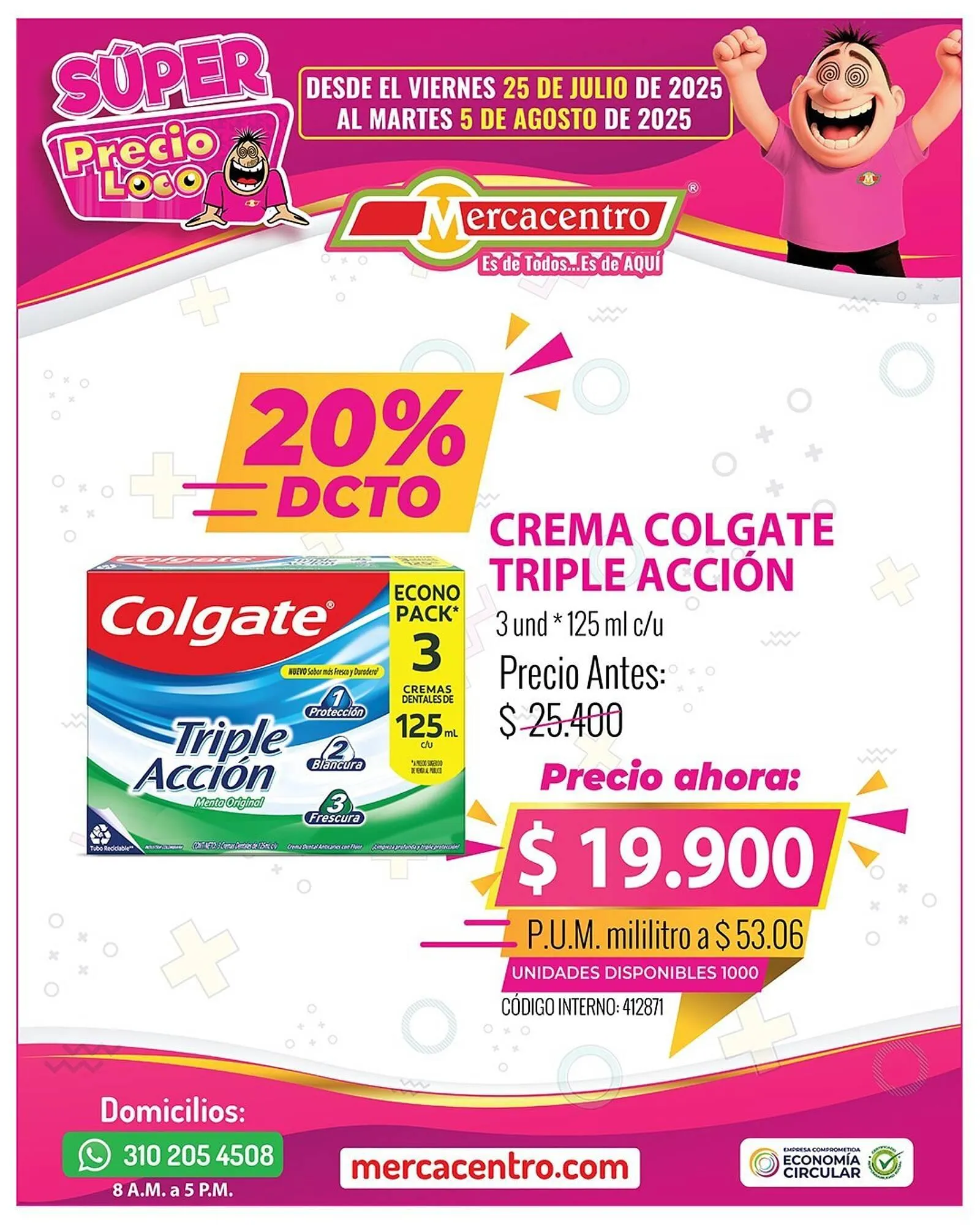 Catalogo de Catálogo MercaCentro 28 de julio al 5 de agosto 2025 - Pag 3