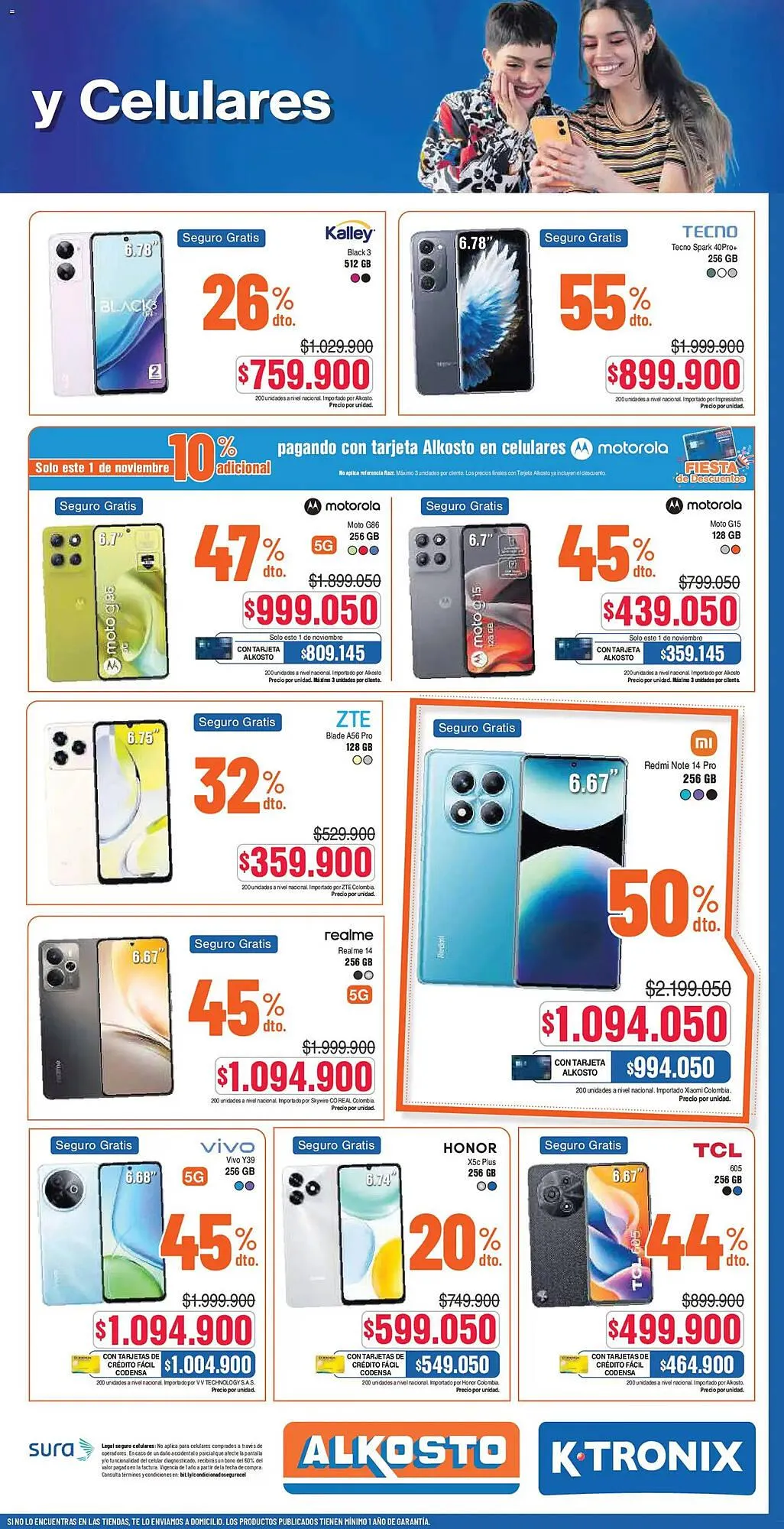 Catalogo de Catálogo Alkosto 1 de noviembre al 7 de noviembre 2025 - Pag 3