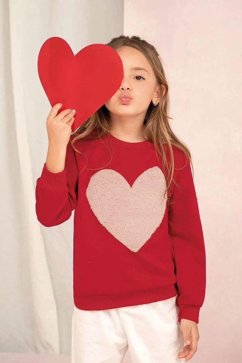 BUZO MANGA LARGA Rojo