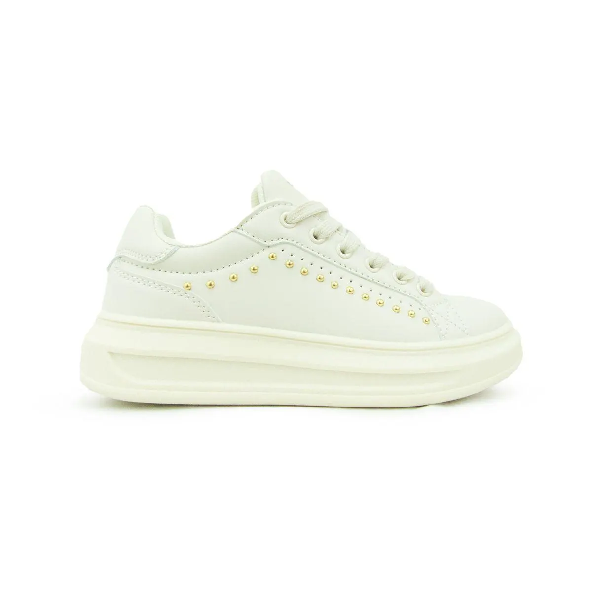 TENIS CASUAL BEIGE CROYDON MUJER