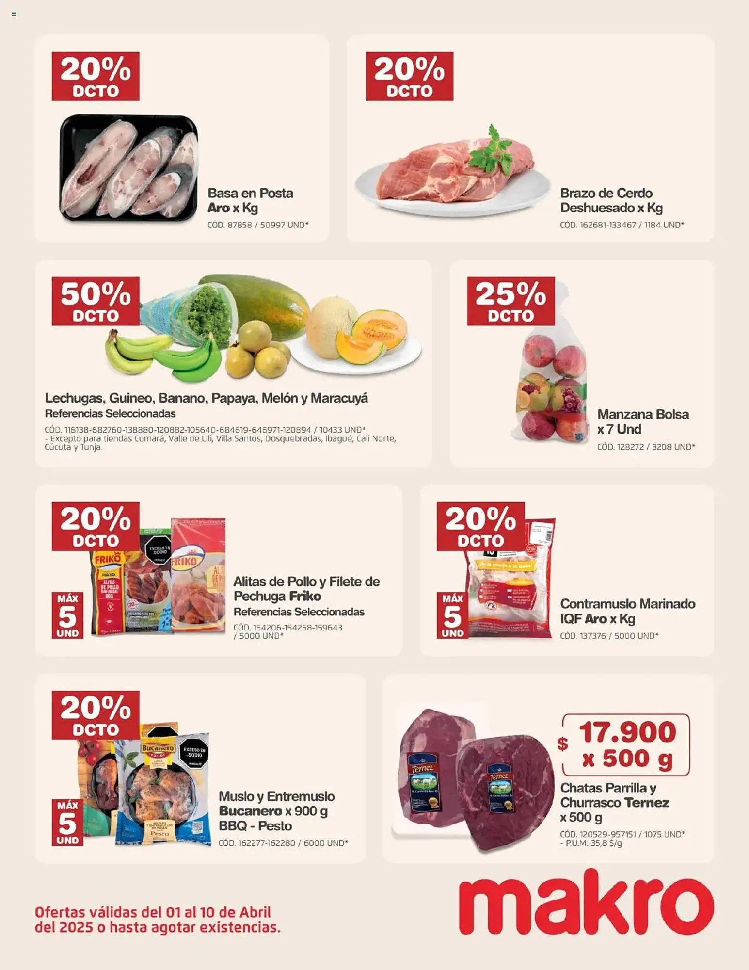 Catalogo de Catálogo Makro 1 de abril al 10 de abril 2025 - Pag 3