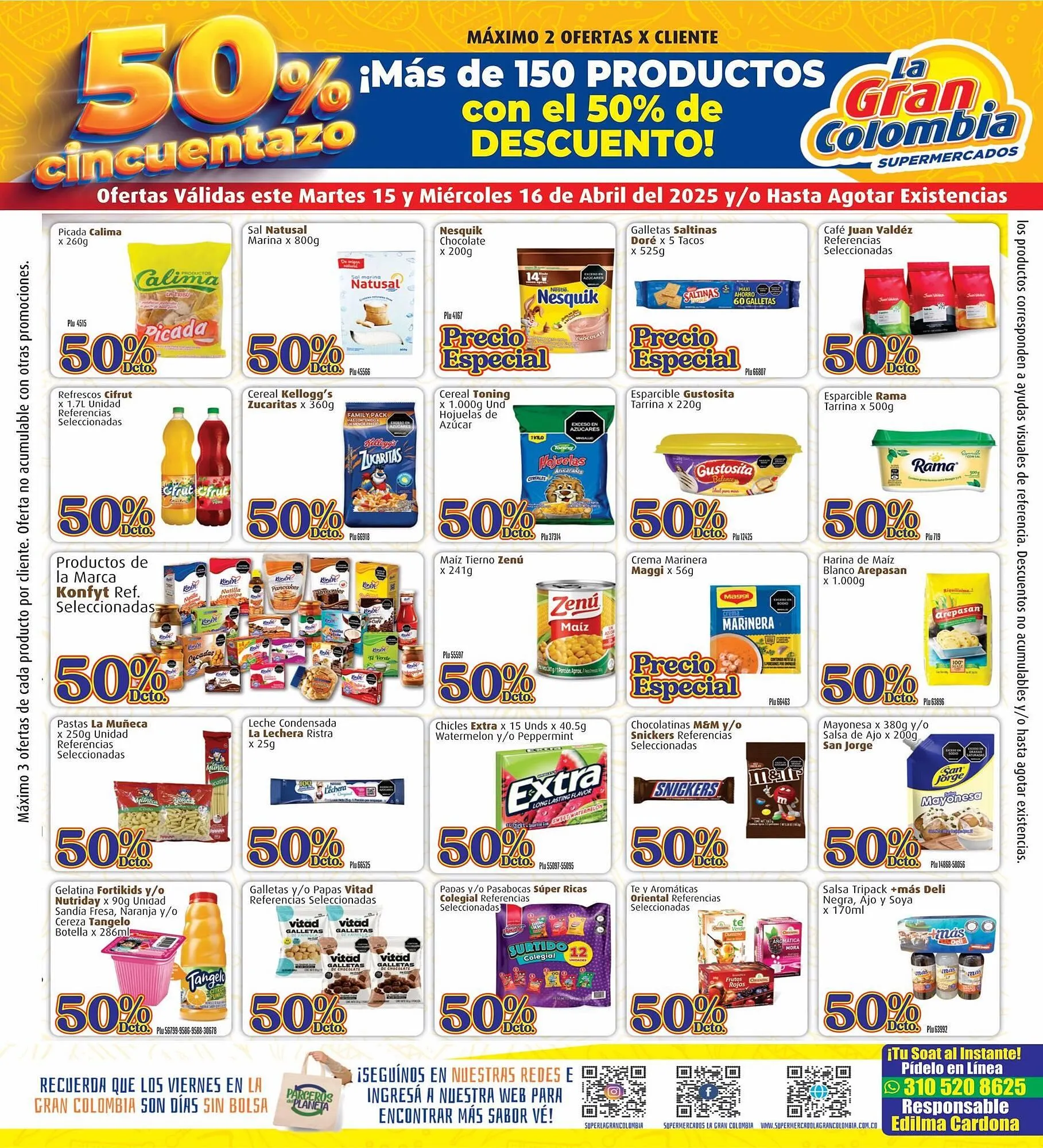 Catalogo de Catálogo La Gran Colombia 14 de abril al 16 de abril 2025 - Pag 1