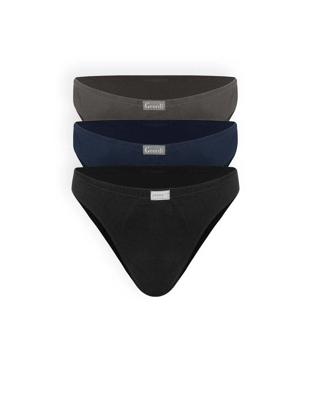 Tanga de algodón peinado premium (Pack X3)(2164)