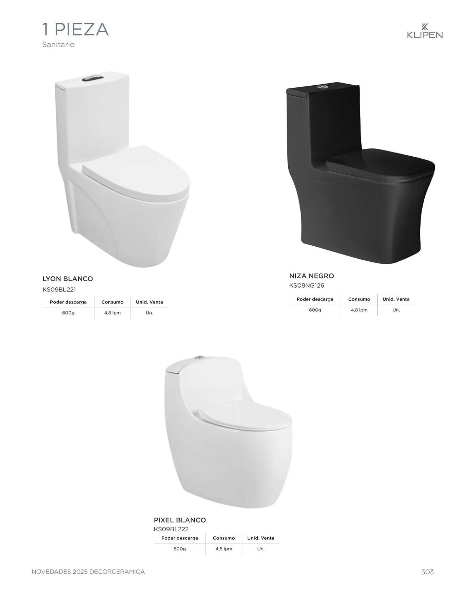 Catalogo de Catálogo Decorceramica 9 de diciembre al 31 de diciembre 2025 - Pag 303