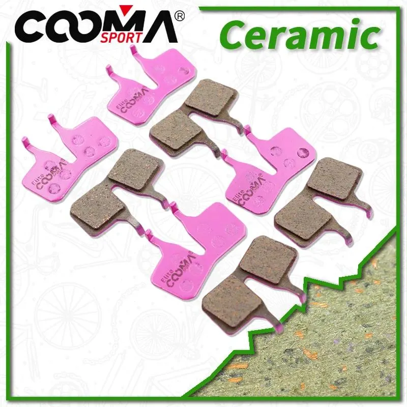 4 Pairs Ceramic Bicycle Disc Brake Pads for Magura MT7 PRO, MT7, MT TRAIL CARBON, MT TRAIL SPORT, MT1893, MT5, MT TRAIL SL
