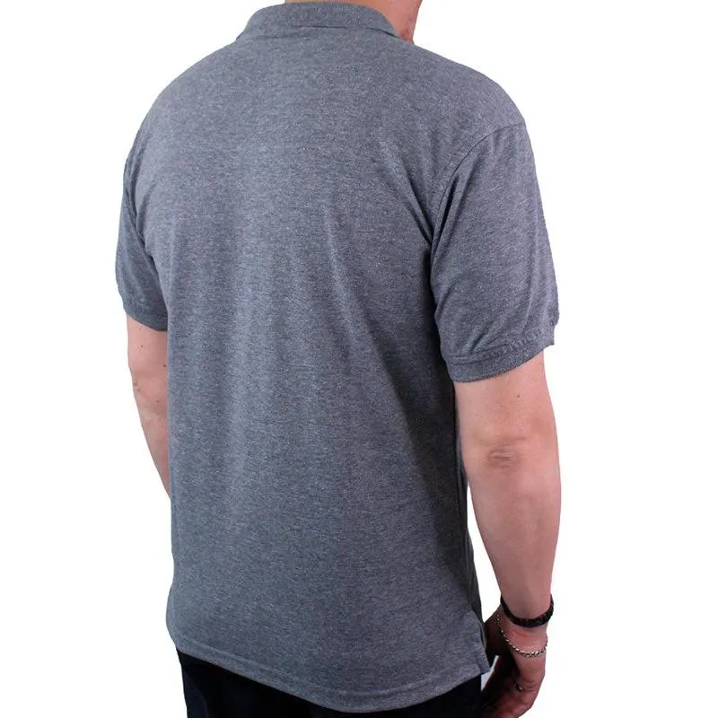 Camiseta Polo Lec Lee Gris Oscuro