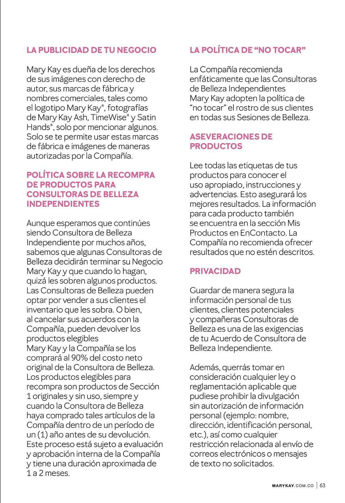 Catalogo de Catálogo Mary Kay 27 de julio al 10 de agosto 2025 - Pag 63