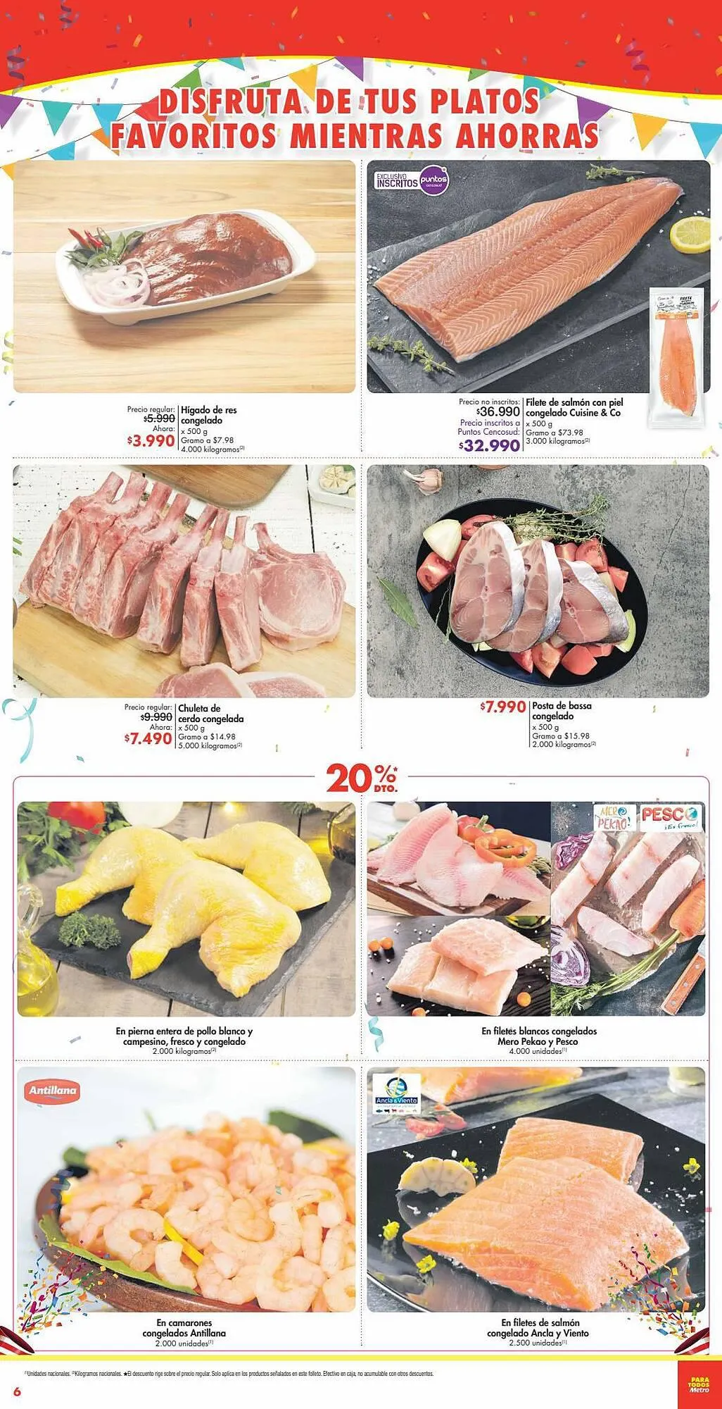 Catalogo de Catálogo Metro 14 de septiembre al 2 de octubre 2023 - Pag 6