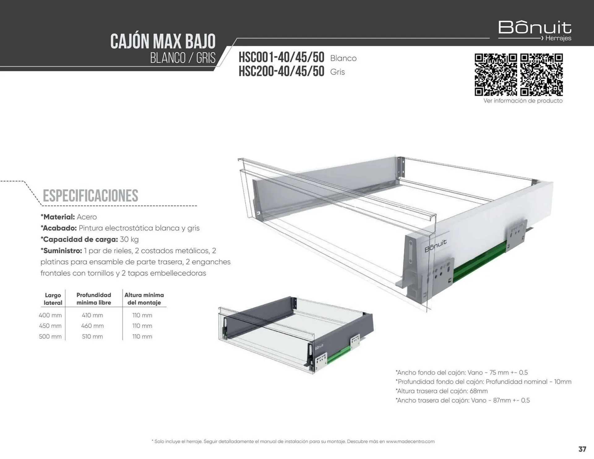 Catalogo de Catálogo Madecentro 8 de abril al 30 de abril 2025 - Pag 37