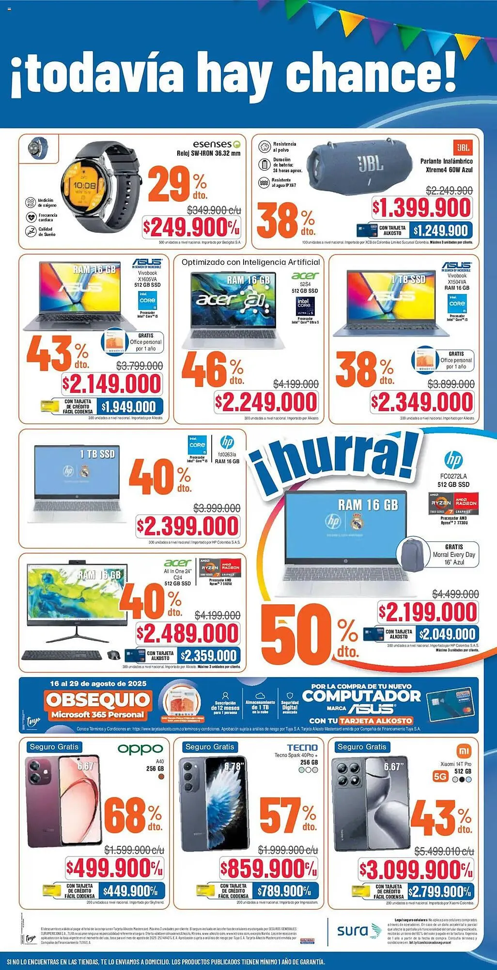 Catalogo de Catálogo Alkosto 23 de agosto al 1 de septiembre 2025 - Pag 7