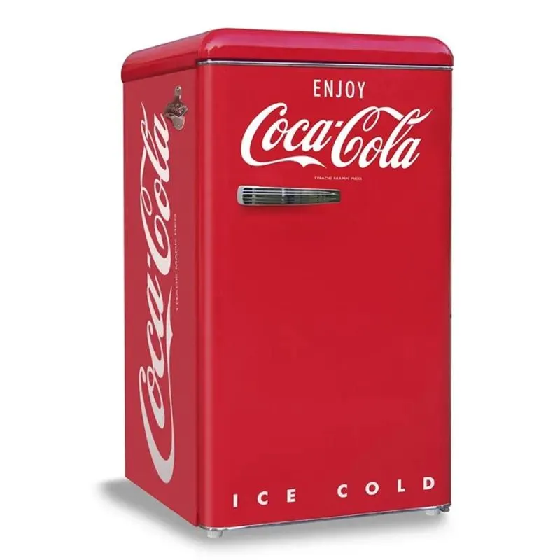 Nevera MiniBar Coca Cola con Congelador 85 Litros Retro