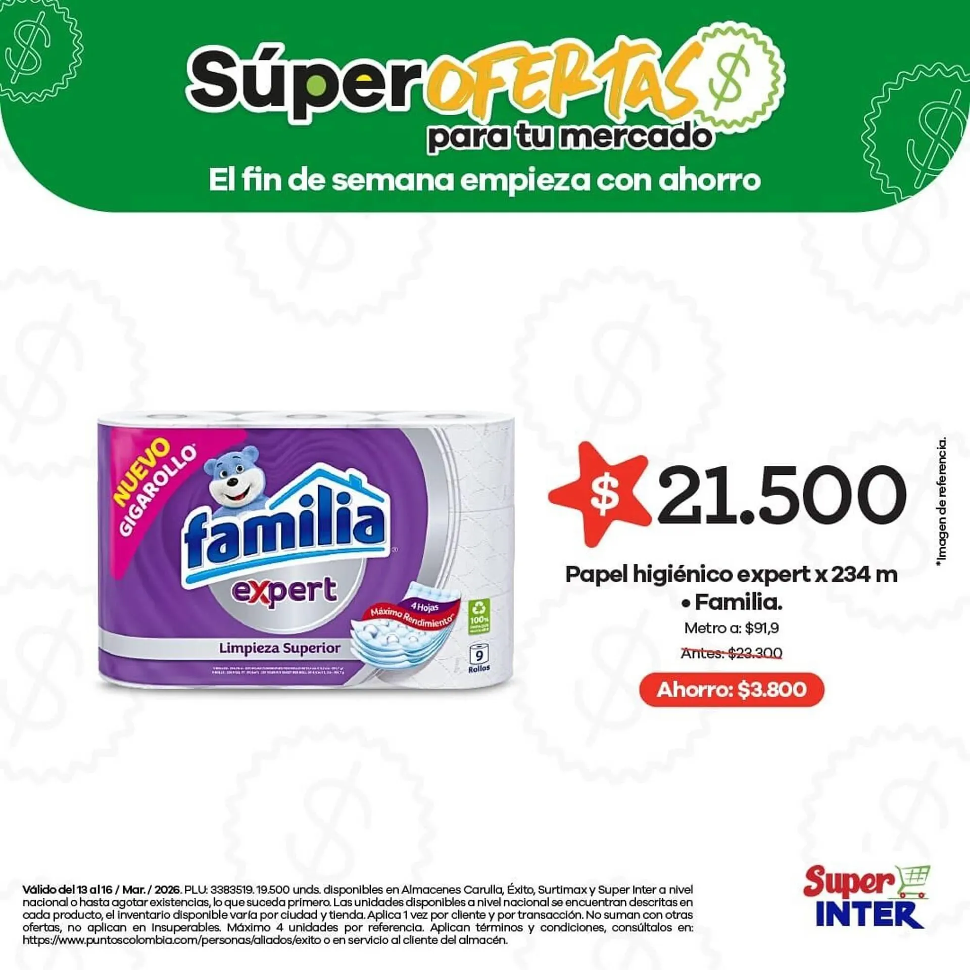 Catalogo de Catálogo Super Inter 13 de marzo al 16 de marzo 2026 - Pag 3