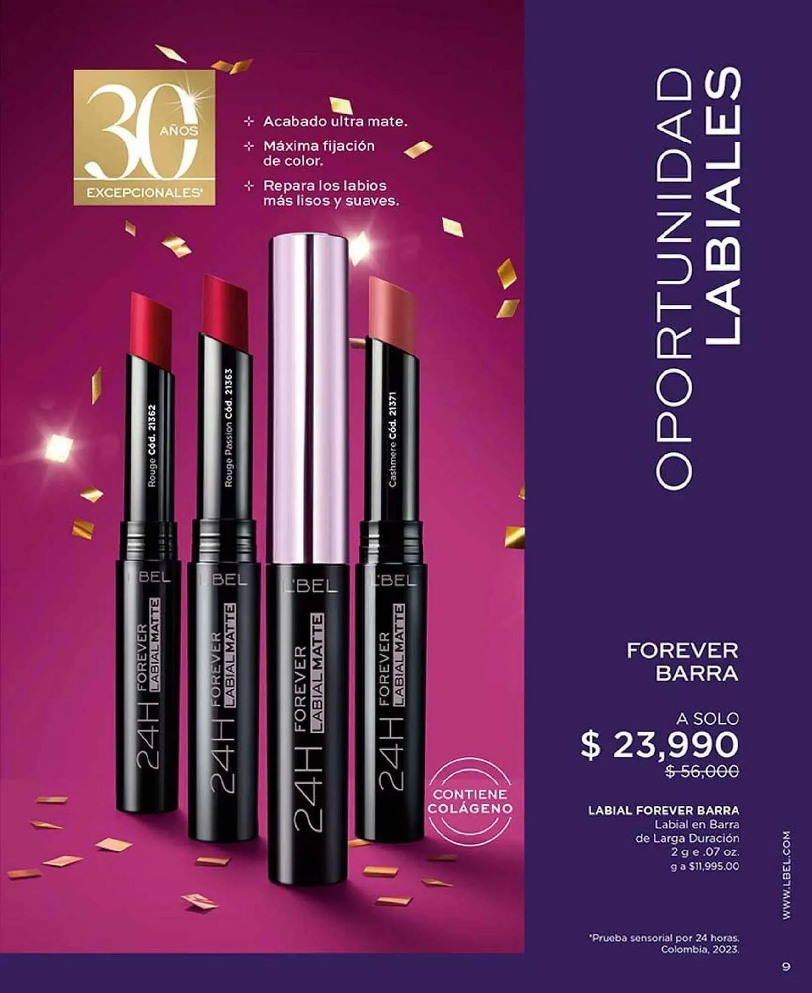 Catalogo de Catálogo L'bel 25 de marzo al 30 de abril 2025 - Pag 9