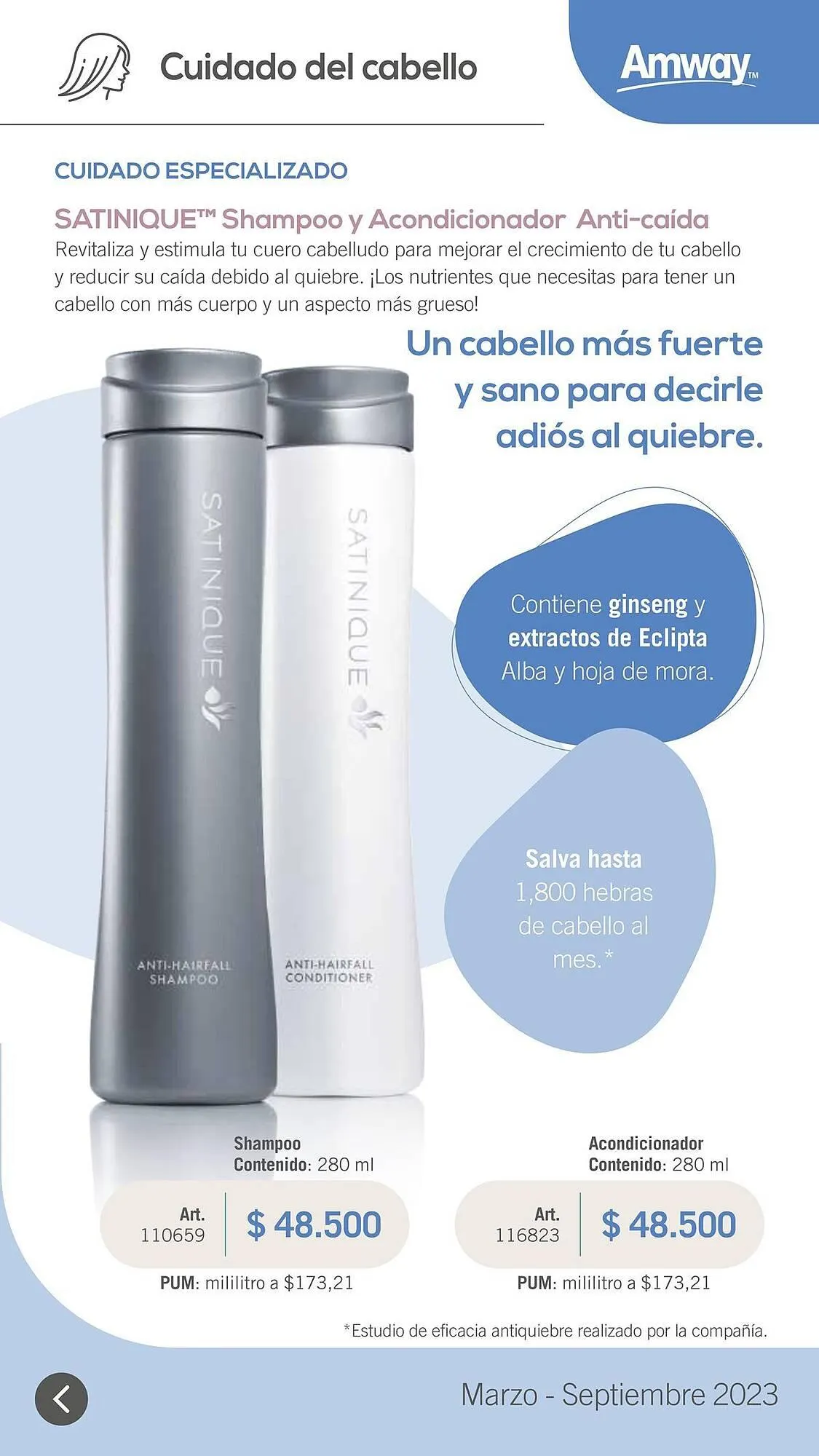 Catalogo de Catálogo Amway 14 de septiembre al 31 de diciembre 2024 - Pag 5