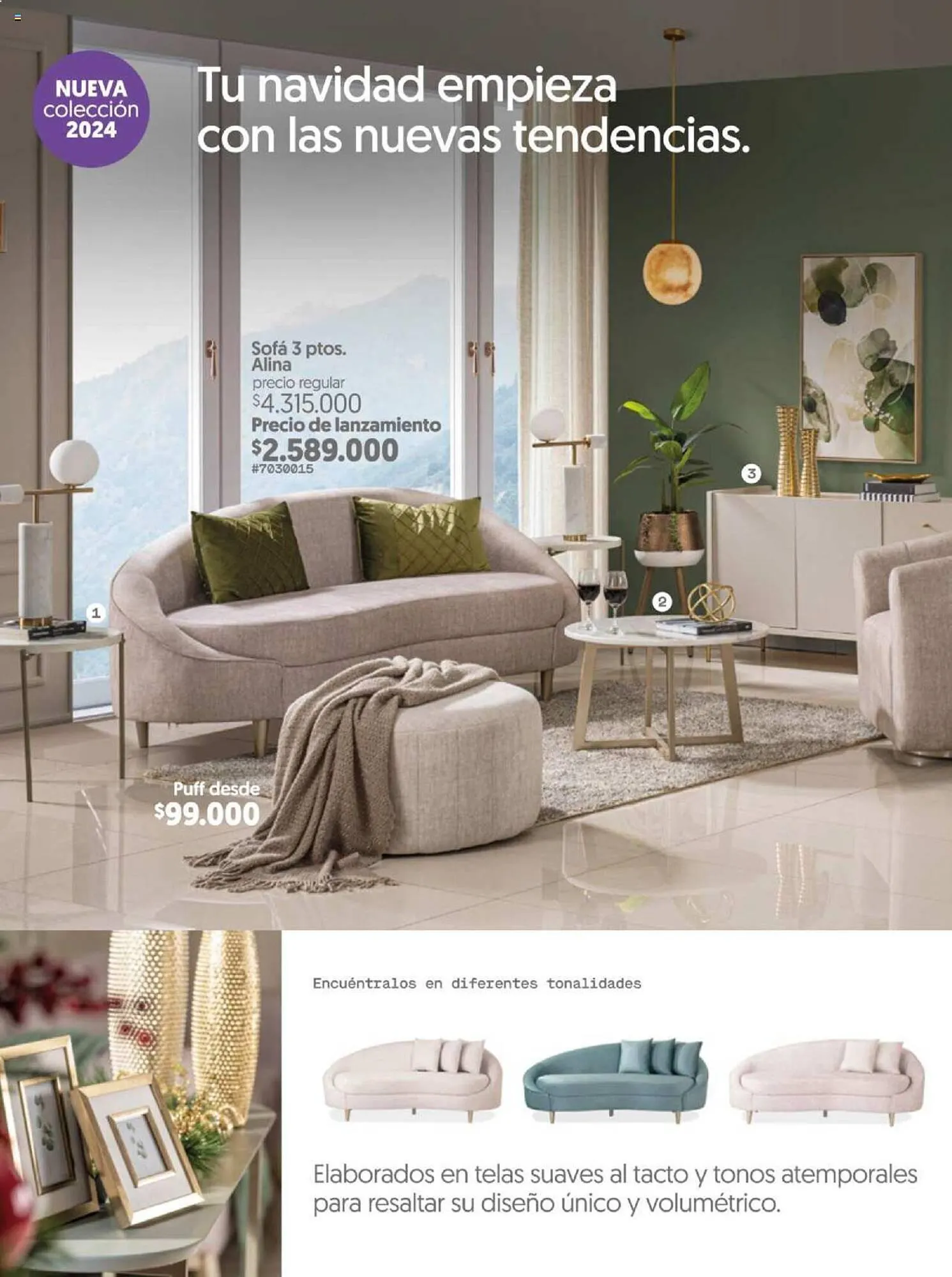 Catalogo de Catálogo Muebles Jamar 9 de noviembre al 7 de enero 2024 - Pag 4