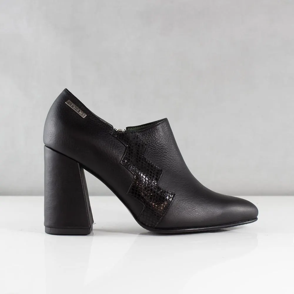 BOTINES PARA MUJER MEZUT NEGRO