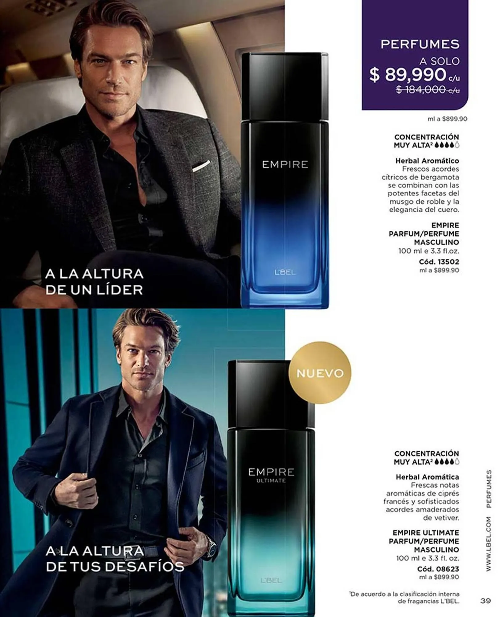 Catalogo de Catálogo L'bel 14 de abril al 14 de mayo 2026 - Pag 39