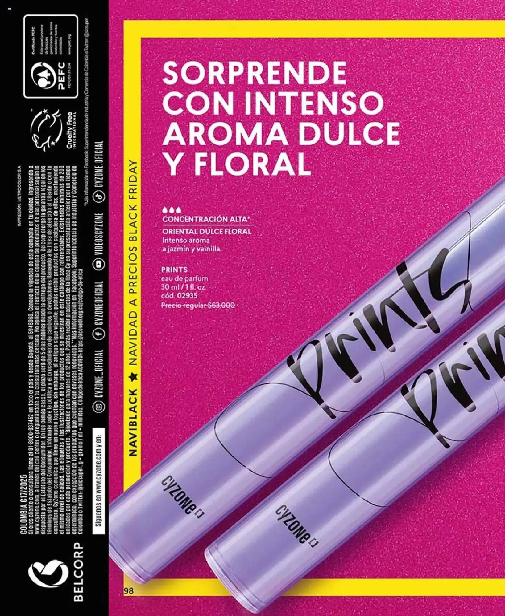 Catalogo de Catálogo Cyzone 14 de octubre al 1 de diciembre 2025 - Pag 110