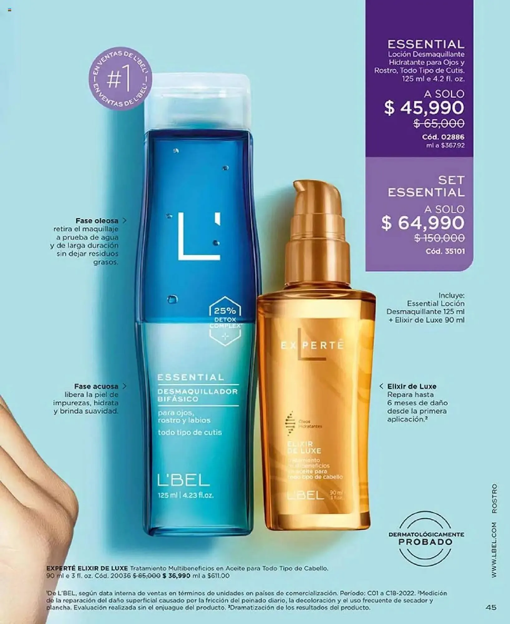 Catalogo de Catálogo L'bel 21 de abril al 30 de junio 2025 - Pag 45