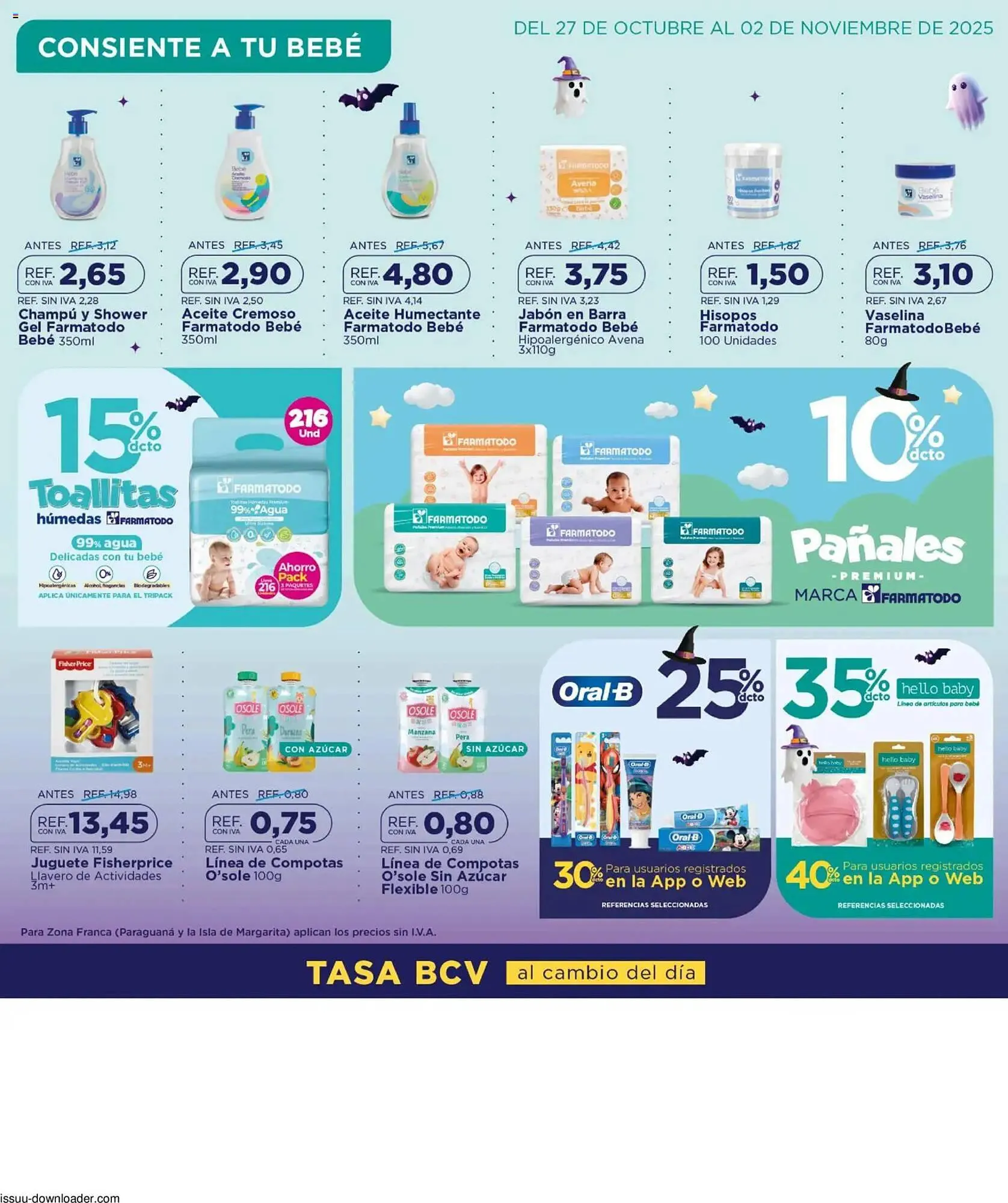 Catalogo de Catálogo FarmaTodo 27 de octubre al 2 de noviembre 2025 - Pag 3