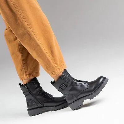 Bota Casual Mujer Pikolinos BCGQ Negro