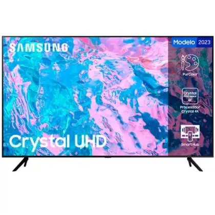 Televisor 58 Pulgadas UHD 4K UN58CU7000KXZL Negro